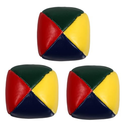 Garneck 3 Stück Sandbeutel PU Juggling Bälle für Outdoor Aktivitäten Spaß im Freien Schulspielplatz und Strandspiele Garneck 3 Stück Sandbeutel PU Juggling Bälle für Outdoor Aktivitäten Spaß im Freien Schulspielplatz und Strandspiele von Garneck