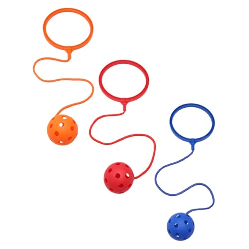 Garneck 3 Stück Teiliges Sprung Anklet für Buntes Fitness Sportspiel Fördert Koordination Balance und Bewegung für Outdoor Aktivitäten und Geschenke zu Kinderfesten Zufällige Farbe von Garneck