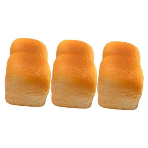 Garneck 3 Stück Toastspielzeug gefälschtes Toastbrot Toast Kunstbrot Bäckereispielzeug Simulation Brot Lebensmittel-Anhänger Toast lustige Verzierung Pu Garneck 3 Stück Toastspielzeug gefälschtes Toastbrot Toast Kunstbrot Bäckereispielzeug Simulation Brot Lebensmittel-Anhänger Toast lustige Verzierung Pu von Garneck