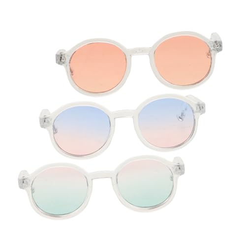 Garneck 3 Stück Zubehör Für Puppenbrillen Puppenhaus Zubehör Selber Machen Runde Puppenstubengläser Minibrille Für Puppe Puppenhauszubehör Für Puppe Sonnenbrille Plastik Garneck 3 Stück Zubehör Für Puppenbrillen Puppenhaus Zubehör Selber Machen Runde Puppenstubengläser Minibrille Für Puppe Puppenhauszubehör Für Puppe Sonnenbrille Plastik von Garneck