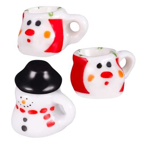 Garneck 3-teiliges Mini-Weihnachtsschmuck-Set, bezaubernder Cartoon-Wasserkocher, Tassen-Dekoration für Schreibtisch, Tisch, Fenster, Simulation, Tee, Urlaub, Feste Garneck 3-teiliges Mini-Weihnachtsschmuck-Set, bezaubernder Cartoon-Wasserkocher, Tassen-Dekoration für Schreibtisch, Tisch, Fenster, Simulation, Tee, Urlaub, Feste von Garneck