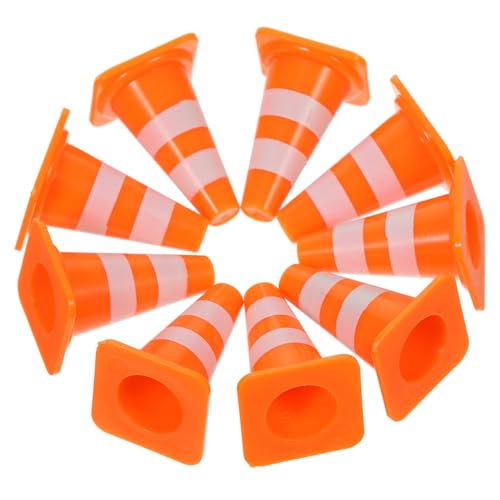 Garneck 30 Stück Mini-Verkehrskegel Set - Lustige Orangefarbene Verkehrszeichen Aus Robustem Kunststoff Für Ideal Für Spielplätze Schulprojekte Und Kreative Spiele Im Freien Garneck 30 Stück Mini-Verkehrskegel Set - Lustige Orangefarbene Verkehrszeichen Aus Robustem Kunststoff Für Ideal Für Spielplätze Schulprojekte Und Kreative Spiele Im Freien von Garneck