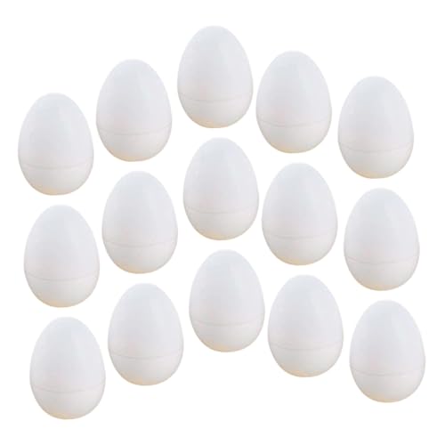 Garneck 30 Stück Ostereier Ebenen Riss Mini gefüllt Dekorationen Eier basteln gefälschtes Ei dekoratives Ei simuliertes Eierdekor Küche Food-Modell Hühnerei Plastik Weiß Garneck 30 Stück Ostereier Ebenen Riss Mini gefüllt Dekorationen Eier basteln gefälschtes Ei dekoratives Ei simuliertes Eierdekor Küche Food-Modell Hühnerei Plastik Weiß von Garneck