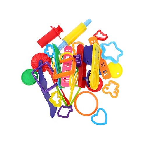 Garneck 32 Stück Teiliges Knete Werkzeug Bunte Knetformen für DIY Kunststoffformen für Kreatives Spiel und Fingerpainting für Kindergarten und Freizeitaktivitäten Garneck 32 Stück Teiliges Knete Werkzeug Bunte Knetformen für DIY Kunststoffformen für Kreatives Spiel und Fingerpainting für Kindergarten und Freizeitaktivitäten von Garneck