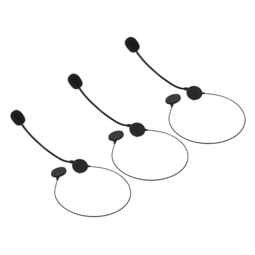 Garneck 3Stücke Cosplay Star Mikrofon Headset Requisite Kostüm Zubehör Für Bühnenauftritte Und Partys Zubehör Für Darstellungen von Garneck