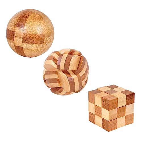 Garneck 3Stücke Ming Schloss Teiliges aus Intellektuelles Puzzle für Fördert Geschicklichkeit Hand Augen Koordination und Logikdenken Garneck 3Stücke Ming Schloss Teiliges aus Intellektuelles Puzzle für Fördert Geschicklichkeit Hand Augen Koordination und Logikdenken von Garneck