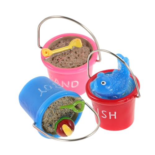 Garneck 3Stücke Strandeimer Aus Kunstharz Dekorative Strandaccessoires Für Puppenhaus Garten Und Weihnachtsdekoration Für Kreative Szenen Und Vielfältige Anwendungen Garneck 3Stücke Strandeimer Aus Kunstharz Dekorative Strandaccessoires Für Puppenhaus Garten Und Weihnachtsdekoration Für Kreative Szenen Und Vielfältige Anwendungen von Garneck