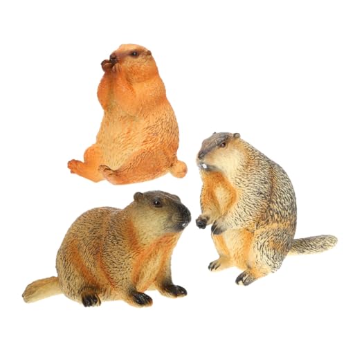 Garneck 3stücke -simulationsmodell Aus Realistische Murmeltierfigur Als Dekoration Tierfigur Für Desktop Oder Spielzeug Garneck 3stücke -simulationsmodell Aus Realistische Murmeltierfigur Als Dekoration Tierfigur Für Desktop Oder Spielzeug von Garneck