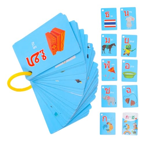 Garneck 4 Boxen Thailändische Sprachlernkarten Kleinkinder Sprechende Lernkarten Lernkarten Zum Lernen Kleinkinder Wort Lernkarten Lernkarten Zweisprachige Lernkarten Papier von Garneck