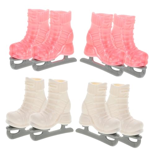 Garneck 4 Paare Rollschuhe Schlittschuhe Puppe Miniatursachen Figuren Miniaturen Dekorative Rollschuhe Rollschuh-Ornament süße Rollschuhe Plastik Garneck 4 Paare Rollschuhe Schlittschuhe Puppe Miniatursachen Figuren Miniaturen Dekorative Rollschuhe Rollschuh-Ornament süße Rollschuhe Plastik von Garneck