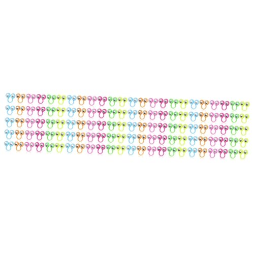 Garneck 4 Sätze Aktivitätsring Spielzeugringe Kinderspielzeug Fingerpuppen Großer Augapfel Fingerpuppenring Fingerpuppen Für Augen Fingerpuppen 30 Stück * 4 Zufällige Farbe von Garneck