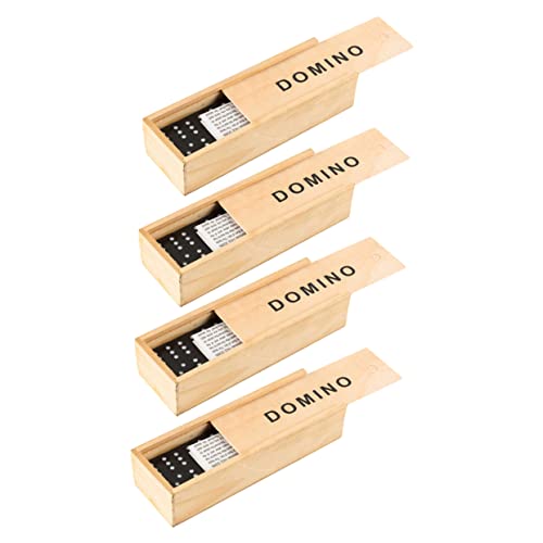 Garneck 4 Sätze Domino interaktive Spiele interaktives holzspielzeug familienbrettspiele Ludo brettspiel spielkiste vorratsboxen Kinderversorgung Kinderaccessoire hölzern Black Garneck 4 Sätze Domino interaktive Spiele interaktives holzspielzeug familienbrettspiele Ludo brettspiel spielkiste vorratsboxen Kinderversorgung Kinderaccessoire hölzern Black von Garneck