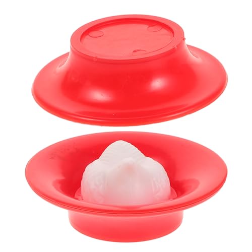 Garneck 4 Sätze Magische Requisiten Accessoire kleines Bühnenspielzeug aus Kunststoff Ei zum Vogelspielzeug Ei-zu-Vogel-Requisite lustiges Plastik rot Garneck 4 Sätze Magische Requisiten Accessoire kleines Bühnenspielzeug aus Kunststoff Ei zum Vogelspielzeug Ei-zu-Vogel-Requisite lustiges Plastik rot von Garneck