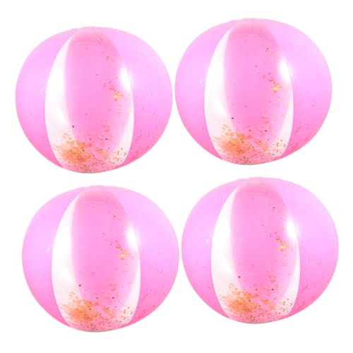 Garneck 4 Stück Aufblasbare Wasserbälle für Glänzende Strandbälle für Spaß im Freien für Pool und Spielplatzaktivitäten Garneck 4 Stück Aufblasbare Wasserbälle für Glänzende Strandbälle für Spaß im Freien für Pool und Spielplatzaktivitäten von Garneck