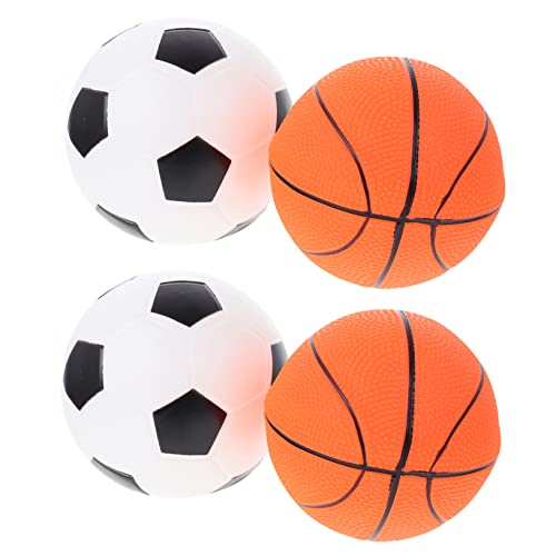 Garneck 4 Stück Aufblasbarer Ball Kinderspielzeug Mini Aufblasbarer Fußball Aufblasbare Bälle Fußball Aufblasbares Basketballspielzeug Basketballbälle PVC Garneck 4 Stück Aufblasbarer Ball Kinderspielzeug Mini Aufblasbarer Fußball Aufblasbare Bälle Fußball Aufblasbares Basketballspielzeug Basketballbälle PVC von Garneck