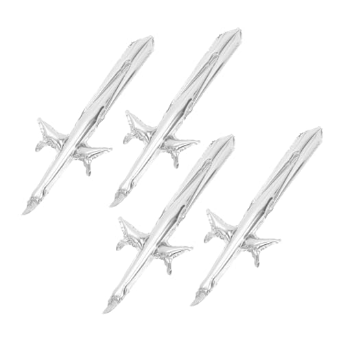 Garneck 4 Stück Aufblasbares Kostüme und Requisiten aufblasbare Piratenschwerter Säbel Forderung Aufblasbare Schwerter für Piratenschwerter für Aluminiumfolie Silber Garneck 4 Stück Aufblasbares Kostüme und Requisiten aufblasbare Piratenschwerter Säbel Forderung Aufblasbare Schwerter für Piratenschwerter für Aluminiumfolie Silber von Garneck