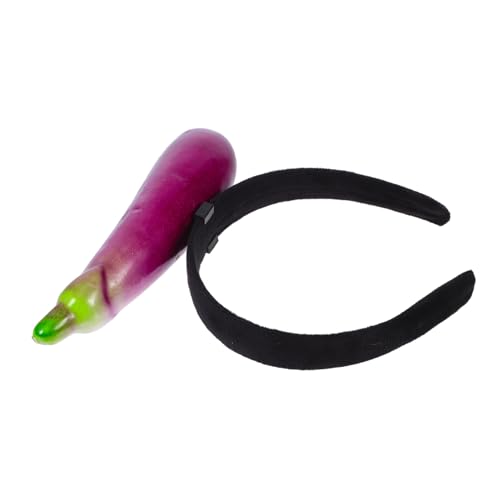 Garneck 4 Stück Ausgefallenes Stirnband Realistischem Auberginen design Leichtes und Bequemes Gemüse haarreif accessoire für Kostüm Themenpartys Geeignet für Kopfgrößen Garneck 4 Stück Ausgefallenes Stirnband Realistischem Auberginen design Leichtes und Bequemes Gemüse haarreif accessoire für Kostüm Themenpartys Geeignet für Kopfgrößen von Garneck