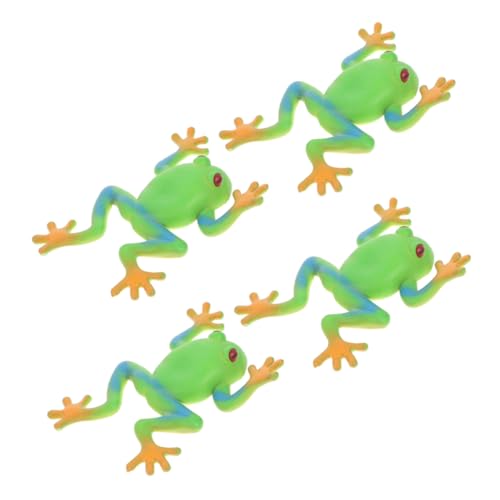 Garneck 4 Stück Entlüftungsfrosch für kinderspielzeug qridor Children Toys eincremehilfe Partygeschenke Frosch Zappelspielzeug Frosch-Quetschspielzeug weiches Gummi Green Garneck 4 Stück Entlüftungsfrosch für kinderspielzeug qridor Children Toys eincremehilfe Partygeschenke Frosch Zappelspielzeug Frosch-Quetschspielzeug weiches Gummi Green von Garneck