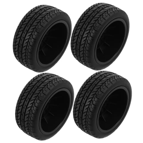 Garneck 4 Stück Ferngesteuerte Modellautoreifen Ferngesteuertes Auto Rc Autos Für Erwachsene Winzige Rc Autoreifen Kleines Rc Auto Rc Autos Für Erwachsene Off Car Rc Rad Rc von Garneck