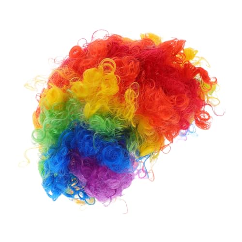 Garneck 4 Stück Kurz Lockige Afro Perücke Bunte Flauschige Disco Hippie Perücke Unisex Party Wig Vielseitig für Halloween Karneval Clown Kostüm Pflegeleicht Lebendige Farben Garneck 4 Stück Kurz Lockige Afro Perücke Bunte Flauschige Disco Hippie Perücke Unisex Party Wig Vielseitig für Halloween Karneval Clown Kostüm Pflegeleicht Lebendige Farben von Garneck