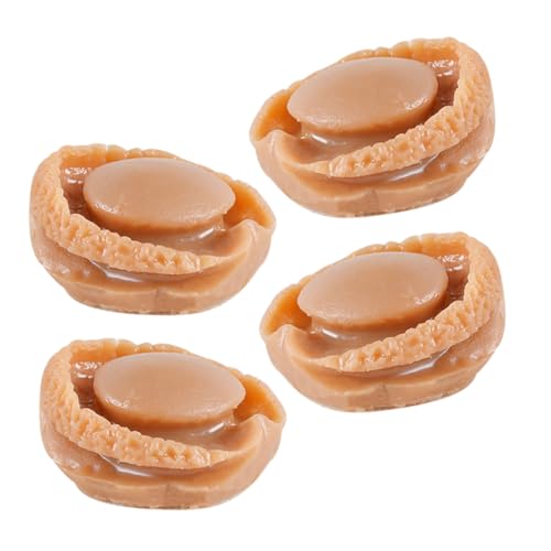 Garneck 4 Stück Mini Abalone Food realistisch Küchenrequisite kleines Miniaturhauszubehör Spielküchenzubehör Küchenzubehör für Puppenstuben Miniaturen Miniatur-Zeug Plastik Garneck 4 Stück Mini Abalone Food realistisch Küchenrequisite kleines Miniaturhauszubehör Spielküchenzubehör Küchenzubehör für Puppenstuben Miniaturen Miniatur-Zeug Plastik von Garneck