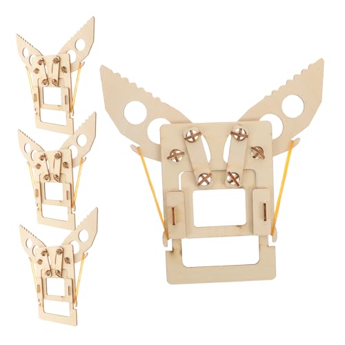 Garneck 4 Stück Roboterhandspielzeug Holzpuzzle basteln 3D-Puzzles aus Holz DIY Stammspielzeug DIY-Wissenschafts-Kits 3D-Montagerätsel Stielhandwerk für Holzpuzzle für Khaki Garneck 4 Stück Roboterhandspielzeug Holzpuzzle basteln 3D-Puzzles aus Holz DIY Stammspielzeug DIY-Wissenschafts-Kits 3D-Montagerätsel Stielhandwerk für Holzpuzzle für Khaki von Garneck