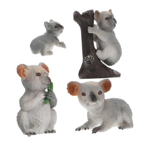 Garneck 4 Stück Simulationstiermodell Moos Landschaft Koala Ornamente Feengarten Miniatur Koalas Moos Landschaft Tierverzierungen Koala Bärenkuchen -Topper Koala Figur PVC Grey Garneck 4 Stück Simulationstiermodell Moos Landschaft Koala Ornamente Feengarten Miniatur Koalas Moos Landschaft Tierverzierungen Koala Bärenkuchen -Topper Koala Figur PVC Grey von Garneck