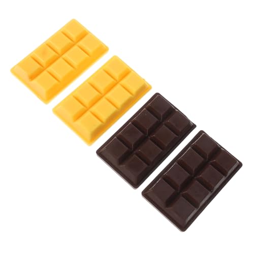 Garneck 4 Stück Simulierte Schokoladenornamente Schokoladenform Gefälschte Schokolade Gefälschte Süßigkeiten Faux Chocolate Bunny Gefälschtes Essen Prop Essen Gefälschtes Gebäck Harz Garneck 4 Stück Simulierte Schokoladenornamente Schokoladenform Gefälschte Schokolade Gefälschte Süßigkeiten Faux Chocolate Bunny Gefälschtes Essen Prop Essen Gefälschtes Gebäck Harz von Garneck