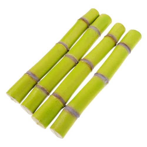 Garneck 4 Stück Simuliertes Zuckerrohrmodell Bambusstöcke Künstliches Zuckerrohrspielzeug kreative Zuckerrohrmodelle Zuckerstöcke dekorative Zuckerrohrmodelle Rohrzucker Plastik Hellgrün Garneck 4 Stück Simuliertes Zuckerrohrmodell Bambusstöcke Künstliches Zuckerrohrspielzeug kreative Zuckerrohrmodelle Zuckerstöcke dekorative Zuckerrohrmodelle Rohrzucker Plastik Hellgrün von Garneck