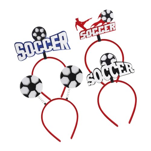 Garneck 4 Stück Teiliges Fußball Haarband Elastisch Rutschfest Sportliche Stirnbänder für Fußballspiele Fans und Cheerleader Geeignet für Sportevents Partyfoto Requisiten Komfortabel und Garneck 4 Stück Teiliges Fußball Haarband Elastisch Rutschfest Sportliche Stirnbänder für Fußballspiele Fans und Cheerleader Geeignet für Sportevents Partyfoto Requisiten Komfortabel und von Garneck