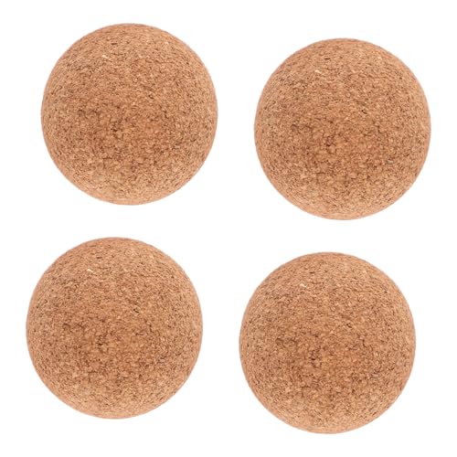 Garneck 4 Stück Teiliges Verschleißfeste Holzkugeln für Tischfußball Indoor Kompakte Tragbare Tischkicker bälle mit Natürlichem Holz Geeignet für Kleine Kickertische von Garneck