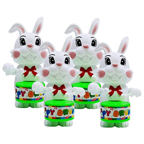 Garneck 4 Stück Trommelbeschläge Kaninchenspielzeug Uhrwerk Small Animal Wind-up- zartes Aufziehspielzeug neuartige Aufziehspielzeuge Abs Zufällige Farbe Garneck 4 Stück Trommelbeschläge Kaninchenspielzeug Uhrwerk Small Animal Wind-up- zartes Aufziehspielzeug neuartige Aufziehspielzeuge Abs Zufällige Farbe von Garneck