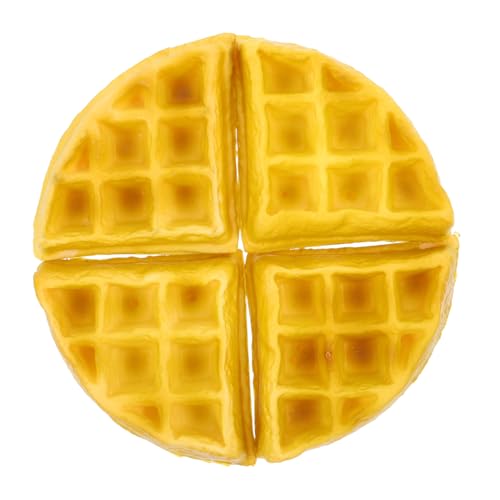 Garneck 4 Stück Realistische Waffelmodelle Künstliches Essen für Partydekoration Kleiner Waffeln für Küche und Esstisch Falsches Lebensmittelspielzeug Kompakt und Tragbar Garneck 4 Stück Realistische Waffelmodelle Künstliches Essen für Partydekoration Kleiner Waffeln für Küche und Esstisch Falsches Lebensmittelspielzeug Kompakt und Tragbar von Garneck