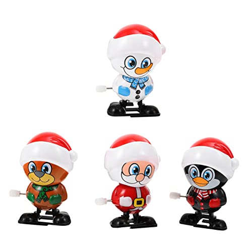 Garneck 4 Stücke Weihnachts Aufziehspielzeug Teiliges Buntes für Mechanische Figuren mit Lustige Weihnachtsdeko für Junge Mädchen und Jungen Garneck 4 Stücke Weihnachts Aufziehspielzeug Teiliges Buntes für Mechanische Figuren mit Lustige Weihnachtsdeko für Junge Mädchen und Jungen von Garneck