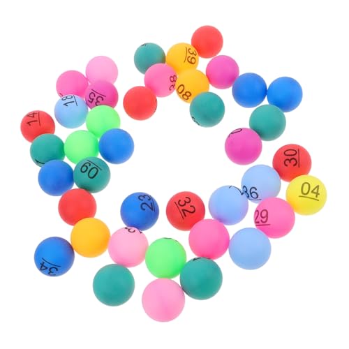Garneck 40 Stück Lotteriekugeln Bingo Plastikkugel Plastik Bingo Spielkugeln Kleine Plastikkugeln Für Spiele Tombolakugeln Zahlen Tombola Spielkugeln Bingokugeln Ersatz Befüllbare Garneck 40 Stück Lotteriekugeln Bingo Plastikkugel Plastik Bingo Spielkugeln Kleine Plastikkugeln Für Spiele Tombolakugeln Zahlen Tombola Spielkugeln Bingokugeln Ersatz Befüllbare von Garneck