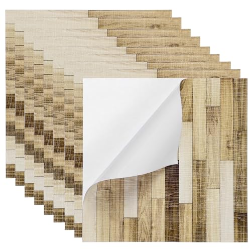 Garneck 40 Stück Vinyl-Bodenbeläge Zum Abziehen Und Aufkleben: 3 9 X 3 9 Zoll Bodenfliesen – Selbstklebende Tapetenaufkleber Für Küche Schlafzimmer Wohnzimmer Garneck 40 Stück Vinyl-Bodenbeläge Zum Abziehen Und Aufkleben: 3 9 X 3 9 Zoll Bodenfliesen – Selbstklebende Tapetenaufkleber Für Küche Schlafzimmer Wohnzimmer von Garneck