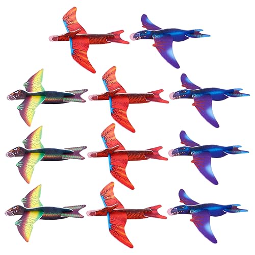 Garneck 48 Stück Dinosaurier Flugzeug Spielzeuge Segelflugzeuge Flugzeug-gastgeschenke Fliegende Dinosaurier Segelflugzeuge Segelflugzeug Eva von Garneck