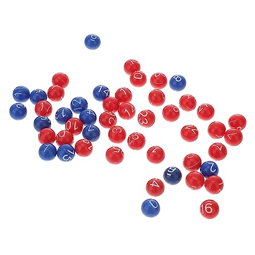 Garneck Plastik-Bingo Für Bingo-Spiel – 49 Stück Nummeriert Mit Tasche Zahlen Mini-Nummern Tombola-Spiel Garneck Plastik-Bingo Für Bingo-Spiel – 49 Stück Nummeriert Mit Tasche Zahlen Mini-Nummern Tombola-Spiel von Garneck