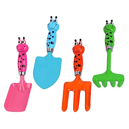 Garneck 4Er Set Sandspaten für gartengeräte gartengeräte für sandkistenspielzeugset wasserdicht Strand Lernspielzeug für Outdoor-Werkzeugset für Eisen von Garneck