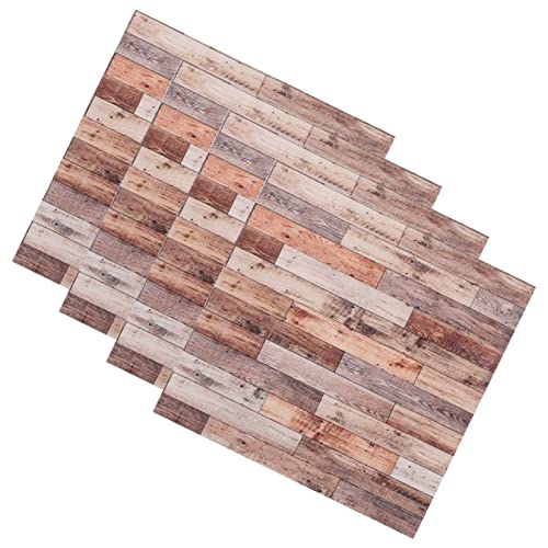 Garneck 4Stücke Holzfußboden Für Puppenhaus Teiliges Aus Hochwertigem Langlebigem Material Für Kreative Spielwelten Und Dekorationen von Garneck