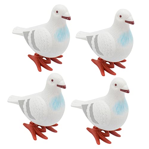 Garneck 4Stücke Kleine Tierfiguren Aufziehspielzeug Cartoon Tauben für Partyspielzeug und Lustige Spielsachen Wiederverwendbar und Langlebig Garneck 4Stücke Kleine Tierfiguren Aufziehspielzeug Cartoon Tauben für Partyspielzeug und Lustige Spielsachen Wiederverwendbar und Langlebig von Garneck