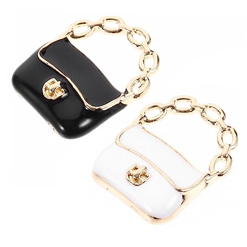 Garneck 4Stücke Metallbeutel Modelle Teiliges Für Puppenhaus Dekoration Handheld Taschen Für Kreative Spielwelten Als Zubehör Für Puppen Und Figuren von Garneck