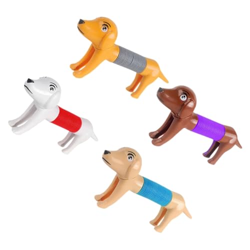Garneck 4Stücke Pop Tube Hundespielzeug Interaktives Dehnbares Reliefspielzeug für Stressabbau und Spielspaß für Aller für Partys und Garneck 4Stücke Pop Tube Hundespielzeug Interaktives Dehnbares Reliefspielzeug für Stressabbau und Spielspaß für Aller für Partys und von Garneck
