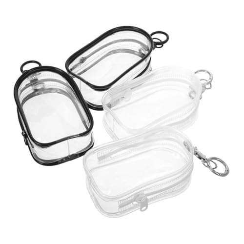 Garneck 4Stücke Transparente Puppen Display Taschen mit Schlüsselanhänger Hochtransparente Mini für Baumwollpuppen Aufbewahrungslösung für Sammlerfiguren und Puppenzubehör Garneck 4Stücke Transparente Puppen Display Taschen mit Schlüsselanhänger Hochtransparente Mini für Baumwollpuppen Aufbewahrungslösung für Sammlerfiguren und Puppenzubehör von Garneck