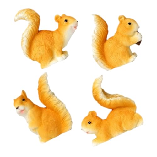 Garneck 4stücke Niedliche Eichhörnchen-Figuren Aus Resin Miniatur Gartenornamente Für Kreative Dekorationen Für Bonsai Terrarien Und Gartenaccessoires Garneck 4stücke Niedliche Eichhörnchen-Figuren Aus Resin Miniatur Gartenornamente Für Kreative Dekorationen Für Bonsai Terrarien Und Gartenaccessoires von Garneck