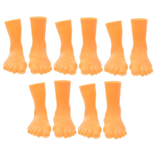Garneck 5 Sets Fingerpuppen Mini Streichfüße Mini Realistische Füße Halloween Streichfüße Puppenspielzeug Fingerspielzeug Kleines Cosplay Winzige Fußpuppen Partyzubehör Interaktive Garneck 5 Sets Fingerpuppen Mini Streichfüße Mini Realistische Füße Halloween Streichfüße Puppenspielzeug Fingerspielzeug Kleines Cosplay Winzige Fußpuppen Partyzubehör Interaktive von Garneck