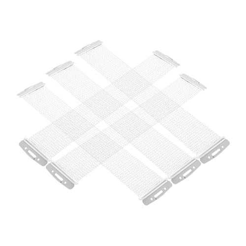 Garneck 5 Stück 24 Snare-Teppich-Zubehör Snare-Drahtbänder Snare-Drum-Gurt Trommel Ersatzteile Stahldraht Silver von Garneck