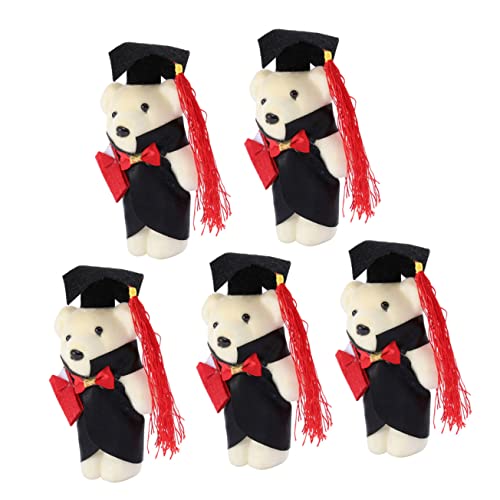 Garneck 5 Stück Arztbär Kleiner Abschlussbär Grad Bär Mini-Abschlussbär für Blumenstrauß Abschluss-Stofftier Bären-Absolventen-Kuscheltiere Abschlussbären Abschluss Stofftier Schaum Garneck 5 Stück Arztbär Kleiner Abschlussbär Grad Bär Mini-Abschlussbär für Blumenstrauß Abschluss-Stofftier Bären-Absolventen-Kuscheltiere Abschlussbären Abschluss Stofftier Schaum von Garneck