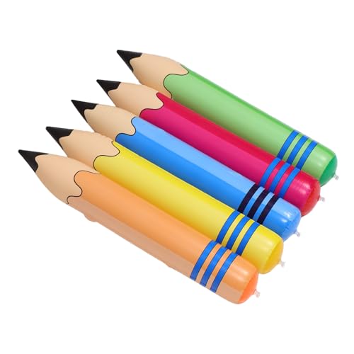 Garneck 5 Stück Giant Inflatable Pencil Riesige Aufblasbare Bleistift Spielzeuge für Kindergarten Schulanfang Dekorationen Sicheres Multifunktional für Sportveranstaltungen und Lernspiele Garneck 5 Stück Giant Inflatable Pencil Riesige Aufblasbare Bleistift Spielzeuge für Kindergarten Schulanfang Dekorationen Sicheres Multifunktional für Sportveranstaltungen und Lernspiele von Garneck