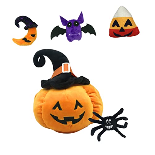 Garneck 5 Stück Kürbis Plüschtier Geisterspinne Halloween-Plüsch-Fledermaus Kinderspielzeug Halloween- Halloween kleine Spielzeuge entzückendes Cartoonkissen Garneck 5 Stück Kürbis Plüschtier Geisterspinne Halloween-Plüsch-Fledermaus Kinderspielzeug Halloween- Halloween kleine Spielzeuge entzückendes Cartoonkissen von Garneck